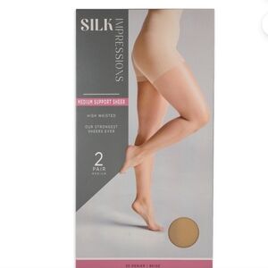 Silk Impressions Medium Support Sheer Tights